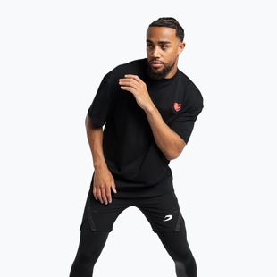Pánské tričko na lezení Boxraw Boxing is Love Oversized Black