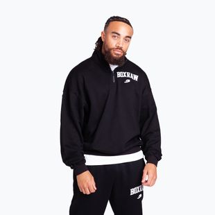 Pánská mikina BOXRAW East Street 1/4 Zip black