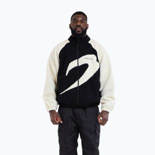 Pánská bunda Boxraw Walker Sherpa black/cream