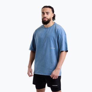 Pánské triko BOXRAW Sparring Club Oversized washed baby blue