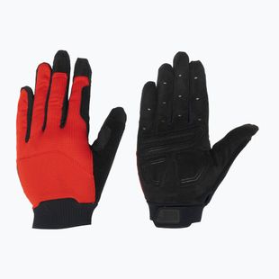 Cyklistické rukavice Endura Loop Full Finger flame red