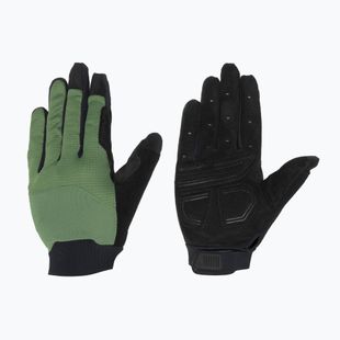 Cyklistické rukavice Endura Loop Full Finger machair green
