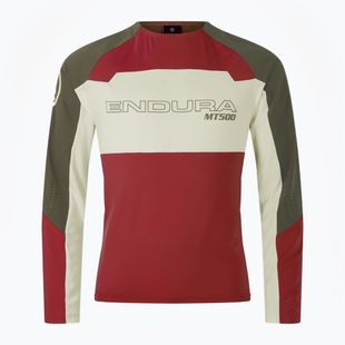 Pánský cyklistický dres Longsleeve Endura MT500 Burner Lite brick 
