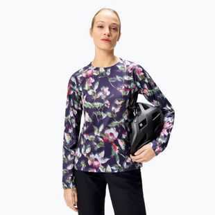 Dámský cyklistický dres Longsleeve Endura Floral Ltd W bramble