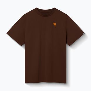 Cyklistický dres Endura Icon Logo Graphic Tee end mahogany