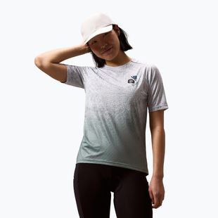 Dámský cyklistický dres Endura Singletrack Print W aero blue