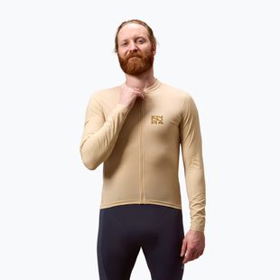 Pánské cyklistické tričko Longsleeve Endura Alltrack Ride sand