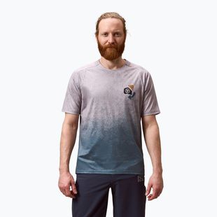 Pánský cyklistický dres Endura Singletrack Print titanium