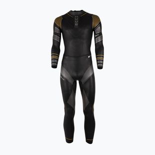 Pánský plavecký neopren  HUUB Pinnacle silver/yellow