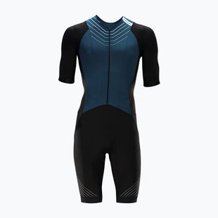 HUUB Pánský oblek Pinnacle Tri Suit steel blue