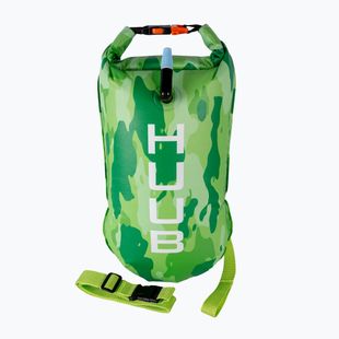 Bezpečnostní bójka  HUUB Tow Float lime camo