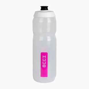 Láhev na kolo HUUB Water Bottle 750 ml clear pink