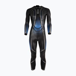 Pánský triatlonový neopren HUUB Agilis II Back Zip 3.5 metallic blue