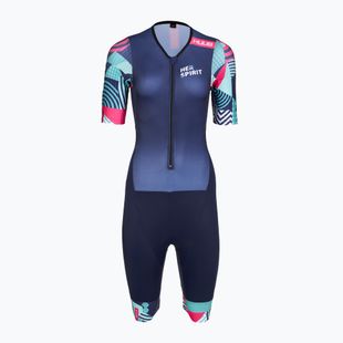 Dámská triatlonová kombinéza HUUB Her Spirit Trisuit navy/band