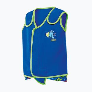 Dětská plavecká vesta Zoggs Sea Saw modrá/zelená/červená