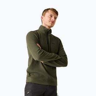 Pánská fleecová mikina REGATTA Thompson dark khaki