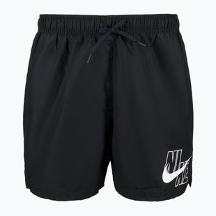 Pánské plavecké šortky Nike Logo Solid 5" Volley černé NESSA566-001