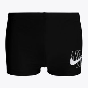 Pánské plavecké boxerky Nike Logo Aquashort černé NESSA547-001