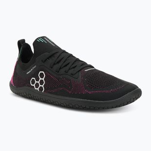 Dámské barefoot boty Vivobarefoot Primus Lite Knit obsidian/ vibrant pink