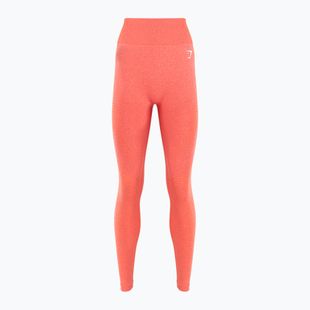 Dámské fitness legíny Gymshark Vital Seamless orange / marl