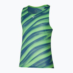 Pánské běžecké tílko tank top Mizuno DAF Graphic Tank light green