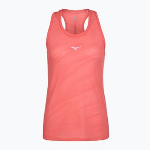 Dámské běžecké tílko tank topMizuno Aero Tank sunkissed coral