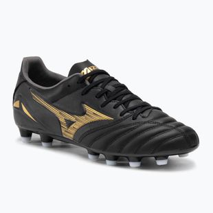 Pánské kopačky Mizuno Morelia Neo IV Pro MD black/gold/black