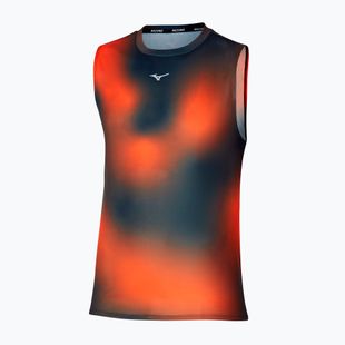 Pánské běžecké tílko tank top  Mizuno Core Graphic nasturtium
