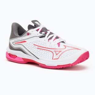 Dámské tenisové boty Mizuno Wave Exceed Tour 6 CC white/radiant red/quiet shade