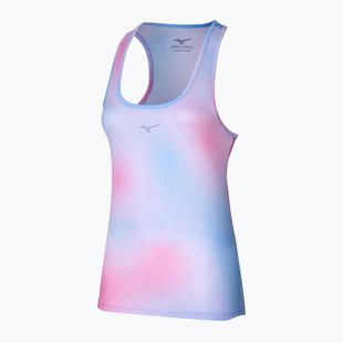 Dámské běžecké tílko tank top  Mizuno Impulse Core Graphic Tank halogen blue