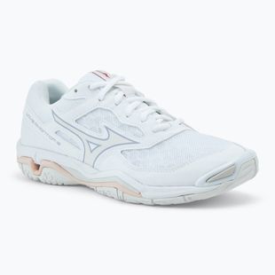Dámské házenkářské boty Mizuno Wave Phantom 3 white/aleutian/cloud pink