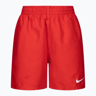 Dětské plavecké šortky Nike Essential 4" Volley červené NESSB866-614
