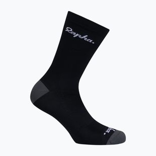 Ponožky Rapha Logo Socks black/dark grey