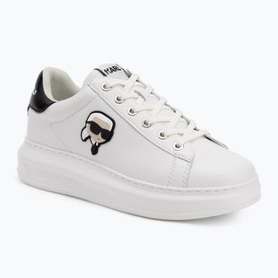 Dámské boty KARL LAGERFELD Kapri Nft Lo Lace white leather