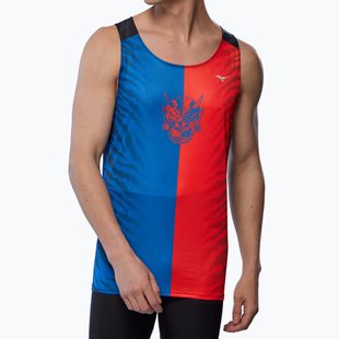 Pánské běžecké tílko Mizuno DryAeroFlow Graphic Tank