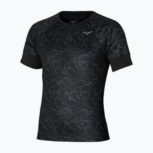 Pánské běžecké tričko Mizuno Graphic Trail Tee black
