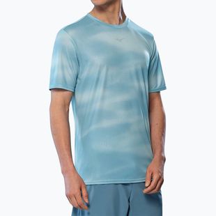 Pánské běžecké tričko Mizuno Core Graphic Tee cloud blue