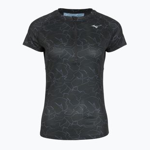 Dámské běžecké tričko Mizuno Graphic Trail Tee black