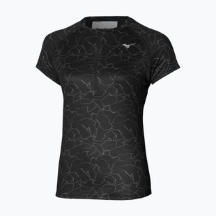 Dámské běžecké tričko Mizuno Graphic Trail Tee black