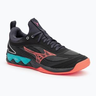 Volejbalové boty  Mizuno Wave Luminous 3 black/neon flame/peacock blue
