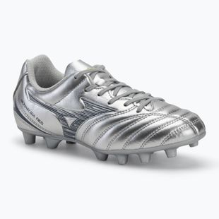 Dětské kopačky  Mizuno Monarcida Neo III Select Jr Md galaxy silver/8605 c/gold