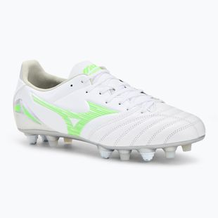 Pánské kopačky Mizuno Morelia Neo IV Pro Mix white/neon green/cool gray 3c