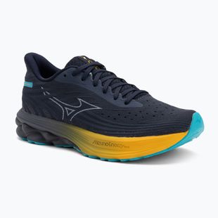 Pánské běžecké boty Mizuno Wave Skyrise 6 odyssey gray/icelandic blue/citrus