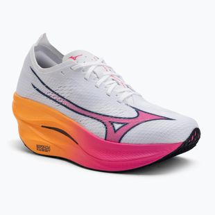 Běžecké boty Mizuno Wave Rebellion Pro 3 white/pink tetra/tang orange