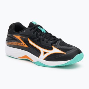 Volejbalové boty Mizuno Thunder Blade Z black/tangelo/ice green