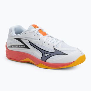 Volejbalové botyMizuno Thunder Blade Z white/fiery coral 2/citrus