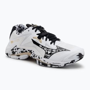 Volejbalové boty Mizuno Wave Lightning Z8 white/black/gold