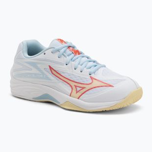 Dámské volejbalové boty Mizuno Thunder Blade Z white/calypso coral/pale banana