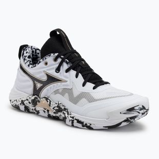 Volejbalové boty Mizuno Wave Momentum Elite white/black/gold