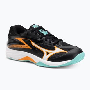 Dětské volejbalové boty Mizuno Lightning Star Z7 black/tangelo/ice green